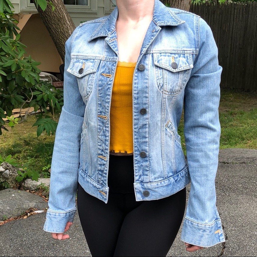 Att Light Wash Denim Jacket